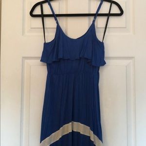 Blue maxi dress